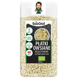 PŁATKI OWSIANE BEZGLUTENOWE BIO 300 g - BIOGOL