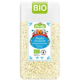 PŁATKI OWSIANE BEZGLUTENOWE BIO (POLSKA) 350 g - BIO RAJ
