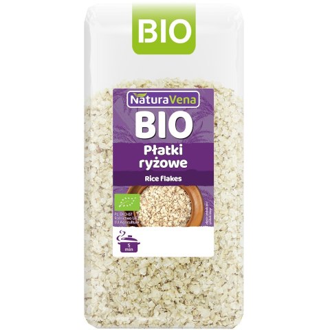PŁATKI RYŻOWE BIO 300 g - NATURAVENA