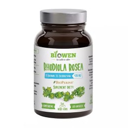 RHODIOLA - RÓŻENIEC GÓRSKI EKSTRAKT (420 mg) BEZGLUTENOWY 60 KAPSUŁEK - BIOWEN
