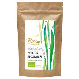 SOK Z MŁODEGO JĘCZMIENIA SPROSZKOWANY BIO 100 g - BATOM