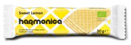 WAFELEK Z SAMOPSZY Z KREMEM MLECZNO - CYTRYNOWYM BIO 30 g - HARMONICA