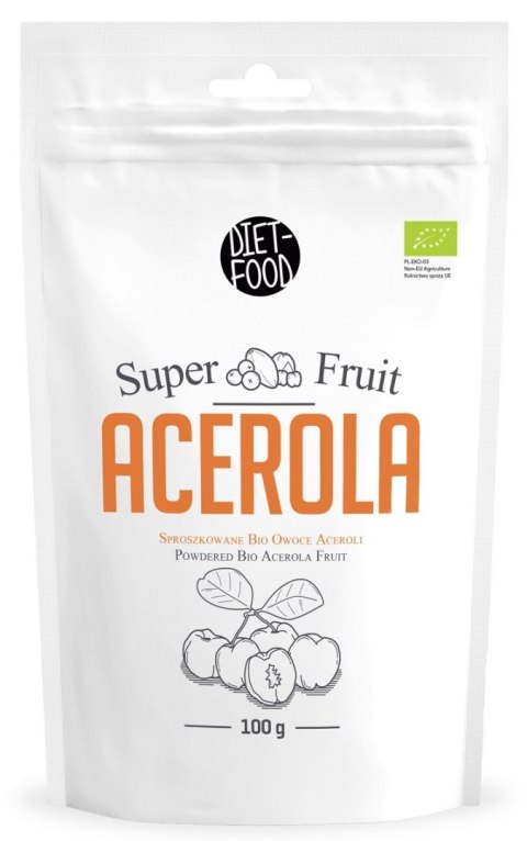 ACEROLA SPROSZKOWANA BIO 100 g - DIET-FOOD
