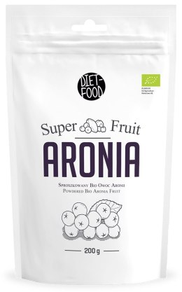 ARONIA SPROSZKOWANA BIO 200 g - DIET-FOOD