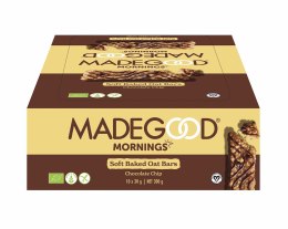 BATONIKI OWSIANE SOFT Z CZEKOLADĄ BEZGLUTENOWE BIO (10 x 30 g) 300 g - MADEGOOD MORNINGS