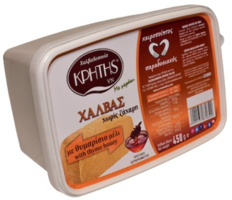 Chałwa z miodem tymiankowym 450 gram