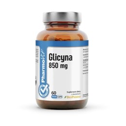 GLICYNA (850 mg) BEZGLUTENOWA 60 KAPSUŁEK - PHARMOVIT (CLEAN LABEL)