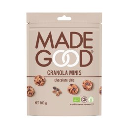GRANOLA KULKI Z CZEKOLADĄ BEZGLUTENOWE BIO 100 g - MADEGOOD