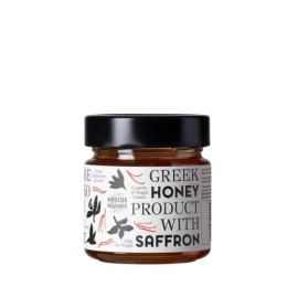 Krocus Kozanis miód grecki z szafranem 250g