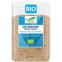 LEN BRĄZOWY (SIEMIĘ LNIANE) BIO 2 kg - BIO PLANET