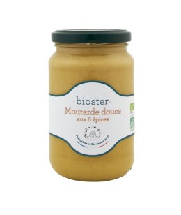 MUSZTARDA Z 6 PRZYPRAWAMI BIO 350 g - BIOSTER