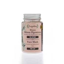 Maska do twarzy z glinki różowej do cery wrażliwej i suchej 90g