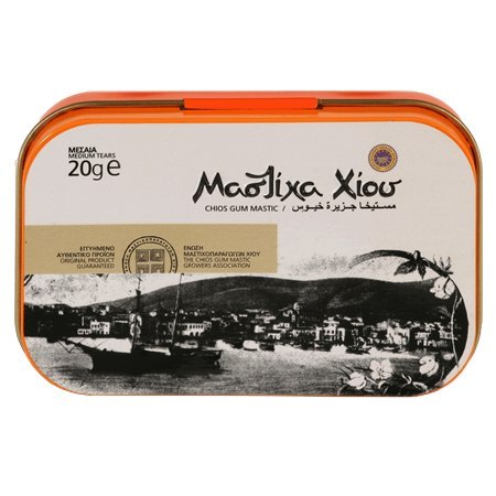 Mastyks z Chios żywica 20 gram (M) PDO metalbox