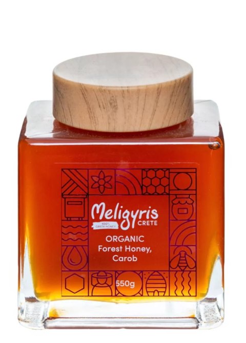 Meligyris miód z Krety karobowy 550g
