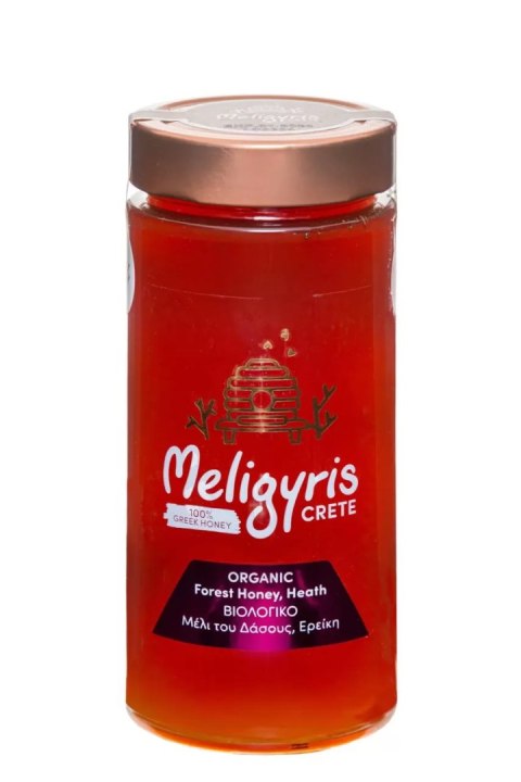 Meligyris miód z Krety leśny z wrzosem 800g BIO