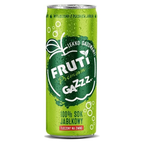 Napój Fruti Gazzz jabłkowy, 250ml