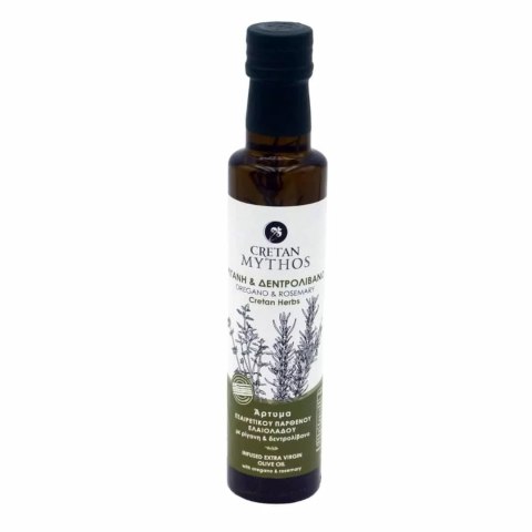 Oliwa Cretan Mythos z oregano i rozmarynem 250ml BIO
