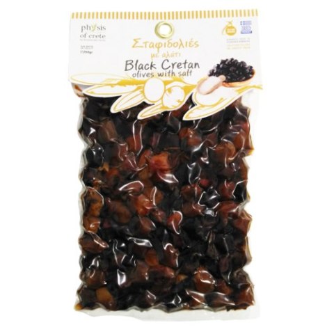 Oliwki ciemne suszone w soli 250g