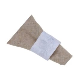 Opaska z rzepem na sztućce/serwetę biała