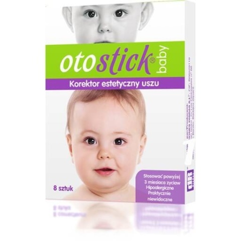 Otostick Baby Korektory Estetyczne Uszu 8 sztuk