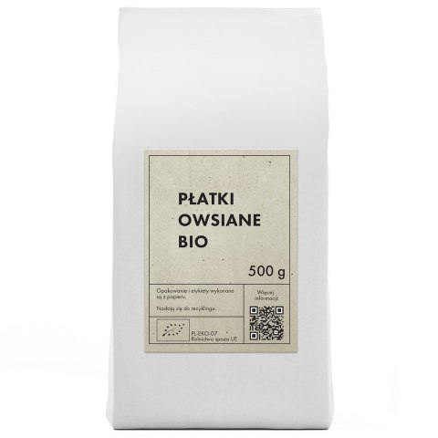 PŁATKI OWSIANE BIO 500 g - THE PLANET