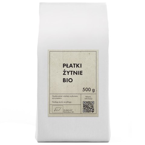 PŁATKI ŻYTNIE BIO 500 g - THE PLANET