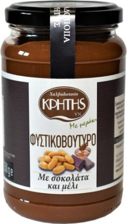 Pasta orzechowa z czekoladą i miodem 350g