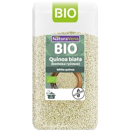 QUINOA BIAŁA (KOMOSA RYŻOWA) BEZGLUTENOWA BIO 450 g - NATURAVENA