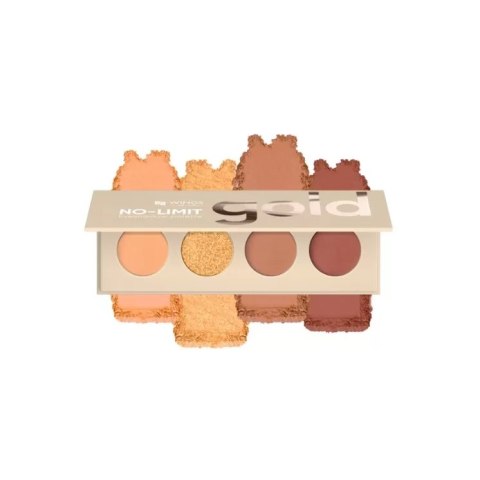 1 AA Wings No Limits GOLD mini paleta 4 cieni do oczu 4 g PROMO