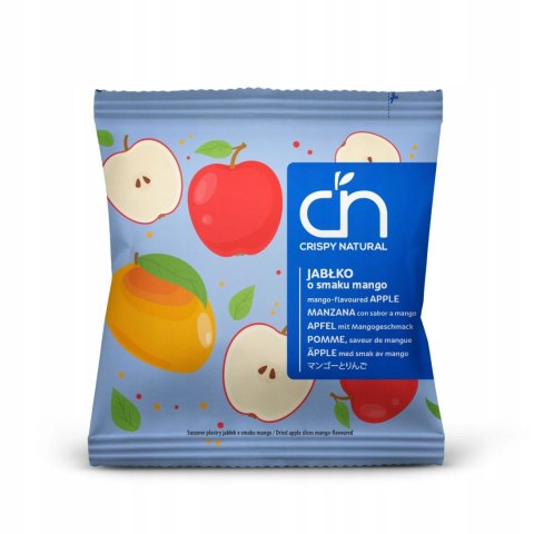 1 Chipsy z jabłka z sokiem z mango Crispy Natural 18g PROMO