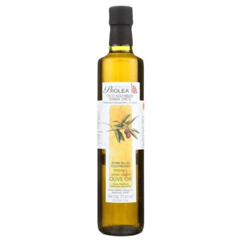 Biolea oliwa extra virgin tradycyjnie tłoczona kamiennymi żarnami PDO Chania 500ml BIO (NMR: Suma 786 mg/kg , Index D1 223 mg/kg