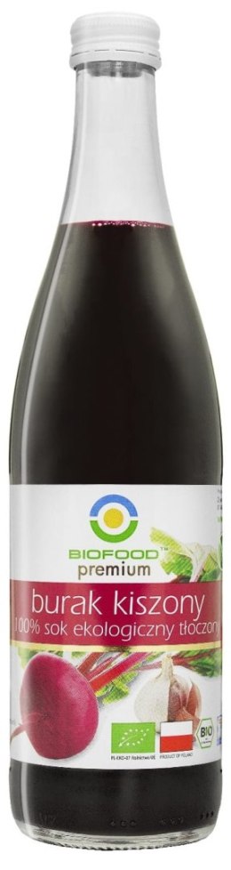 SOK Z BURAKA KISZONEGO NFC BEZGLUTENOWY BIO 500 ml - BIOFOOD